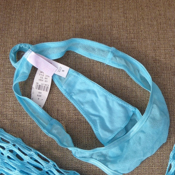 Victorias Secret teal thong sz small and teal wrap - Picture 8 of 8